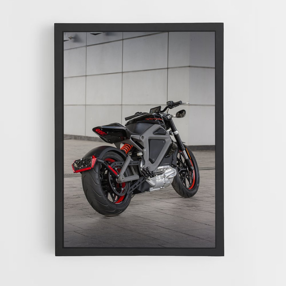 Poster envoûtant Livewire – affiche Harley-Davidson (vue 2)